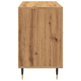 Buffet chêne artisanal 100x36x60 cm bois d'ingénierie