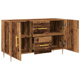 Buffet vieux bois 100x36x60 cm bois d'ingénierie