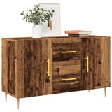 Buffet vieux bois 100x36x60 cm bois d'ingénierie