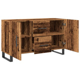 Buffet vieux bois 100x36x60 cm bois d'ingénierie