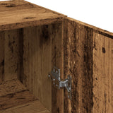 Wall cabinet old wood 34.5x34x90 cm engineered wood