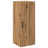 Handgefertigter Wandschrank aus Eichenholz, 34,5 x 34 x 90 cm, Holzwerkstoff