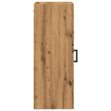 Handgefertigter Wandschrank aus Eichenholz, 34,5 x 34 x 90 cm, Holzwerkstoff