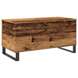 Table basse vieux bois 90x44,5x45 cm bois d'ingénierie