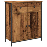 Altholz-Sideboard 70x30x80 cm aus Holzwerkstoff