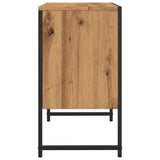 Armoire lavabo de salle de bain chêne artisanal 60x33x60 cm