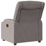 Fauteuil inclinable Taupe Tissu