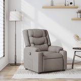 Fauteuil inclinable Taupe Tissu