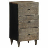 Buffet 40x33x75 cm bois massif de manguier