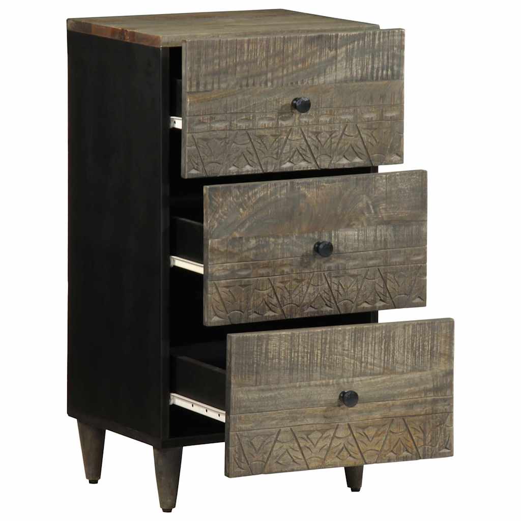 Buffet 40x33x75 cm bois massif de manguier