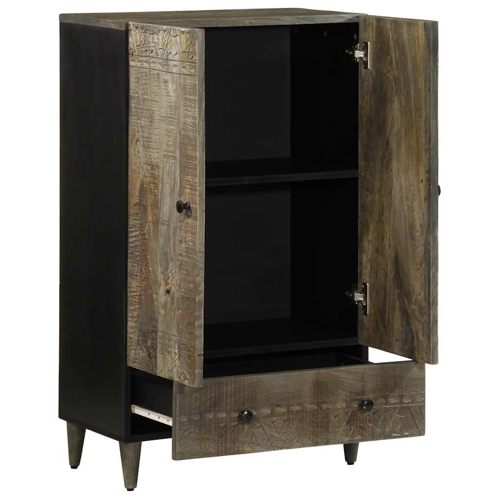 Buffet 60x33x110 cm bois de manguier massif