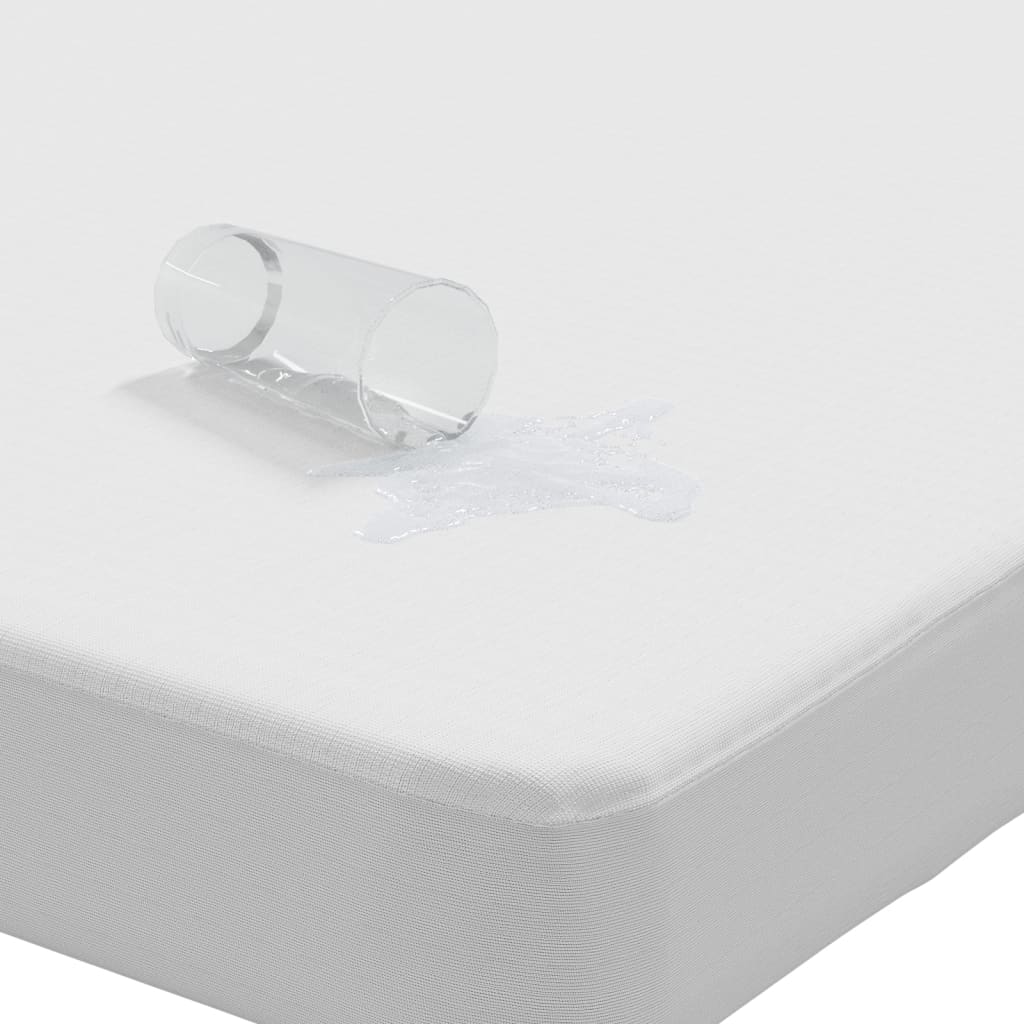 Protège-matelas blanc 140x220 cm imperméable