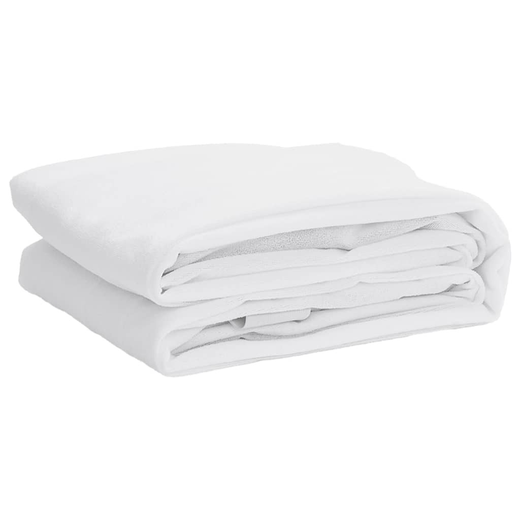 Protège-matelas blanc 100x200 cm imperméable