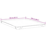 Protège-matelas blanc 120x220 cm imperméable