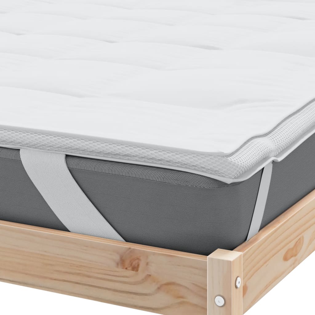 Protège-matelas blanc 140x220 cm