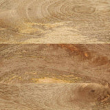 Sideboard 80x33,5x75 cm, massives rohes Mangoholz