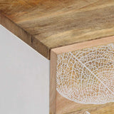 Table basse 100x54x40 cm bois de manguier massif