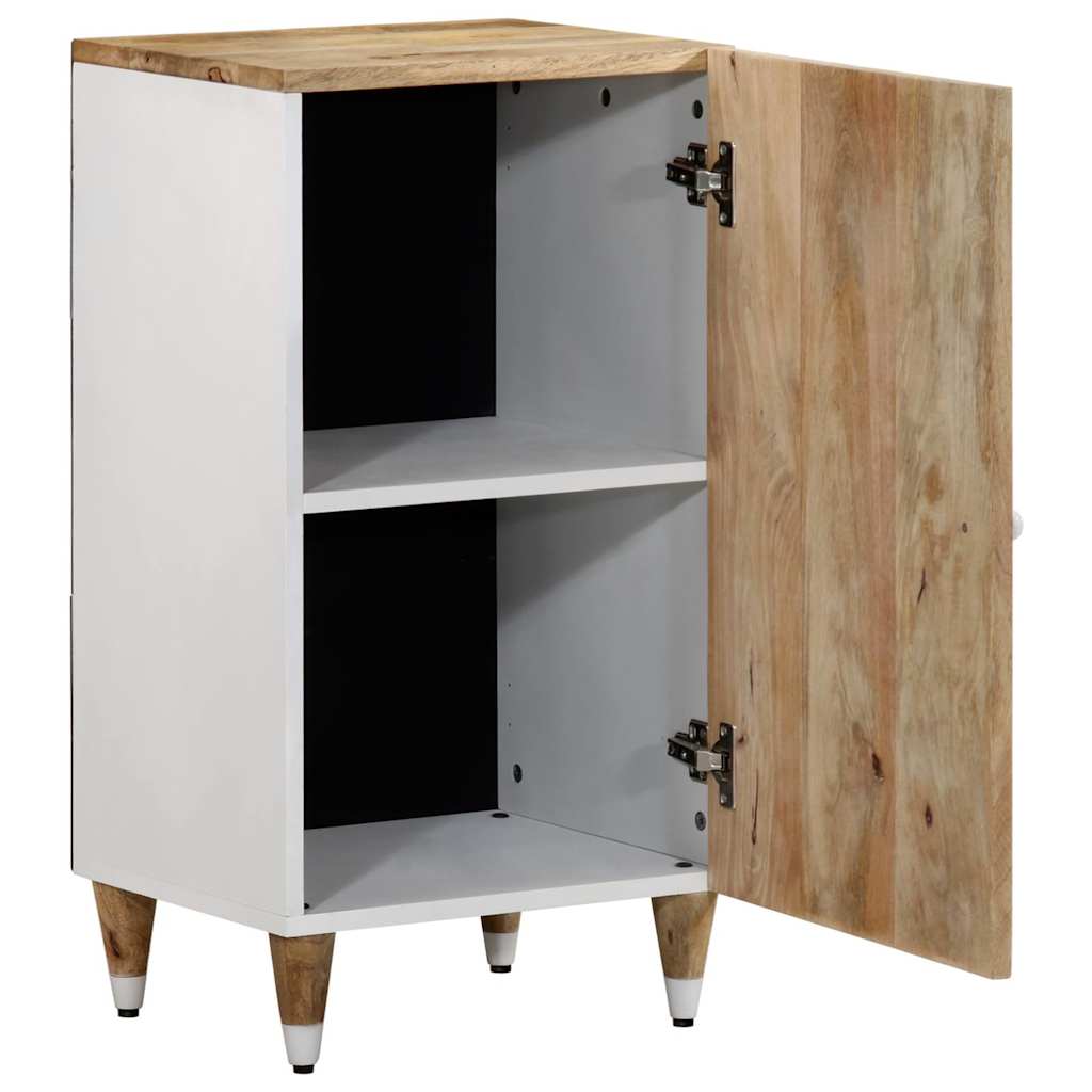 Buffet 40x33,5x75 cm bois de manguier massif