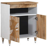 Buffet 60x33,5x75 cm bois de manguier massif