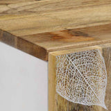 Buffet 40x33,5x110 cm bois de manguier massif