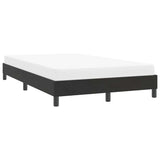 Cadre de lit sans matelas noir 120x210 cm velours