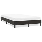 Cadre de lit sans matelas noir 120x210 cm velours