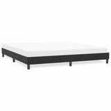 Cadre de lit sans matelas noir 180x210 cm velours