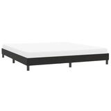 Cadre de lit sans matelas noir 200x210 cm velours