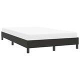 Cadre de lit sans matelas noir 120x220 cm velours