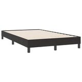 Cadre de lit sans matelas noir 120x220 cm velours