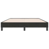 Cadre de lit sans matelas noir 160x220 cm velours