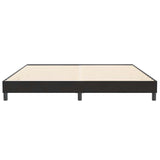 Cadre de lit sans matelas noir 200x220 cm velours