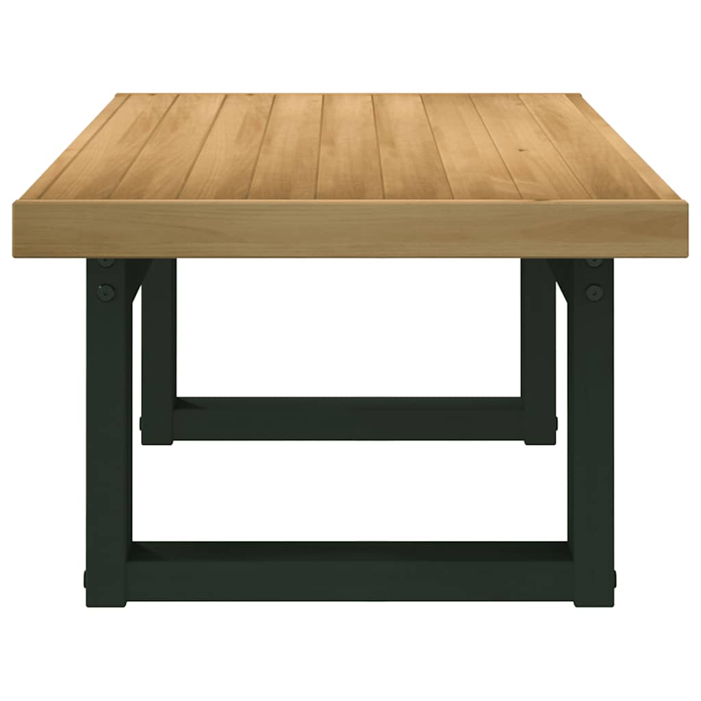 Table basse NOAIN pieds en forme de U 120x60x40 cm massif pin