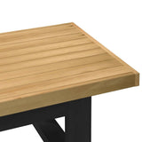 Table basse NOAIN pieds en forme de U 120x60x40 cm massif pin