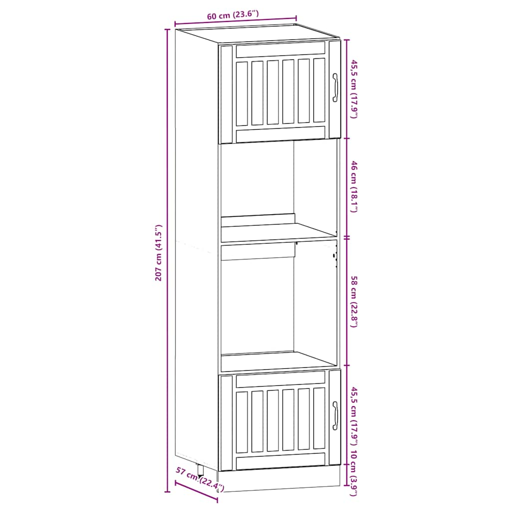 Ensemble d'armoires de cuisine 7 pcs Kalmar bois d'ingénierie