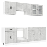 Ensemble d'armoires de cuisine 8 pcs Kalmar bois d'ingénierie