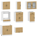 Ensemble d'armoires de cuisine 8 pcs Kalmar bois d'ingénierie