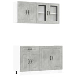 Ensemble d'armoires de cuisine 4 pcs Kalmar bois d'ingénierie