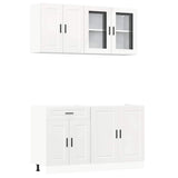 Kalmar 4 pcs kitchen cabinet set engineered wood