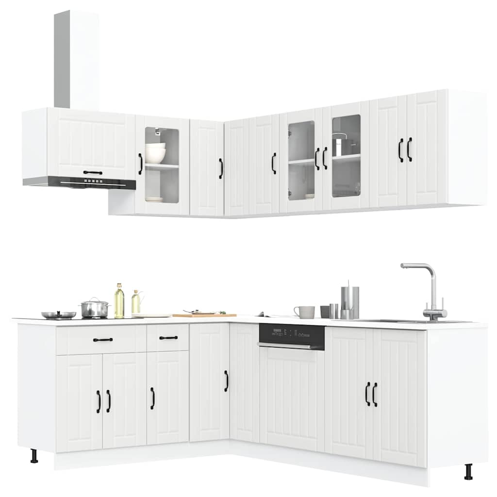 Lucca 11 Piece Kitchen Cabinet Set Engineered Wood