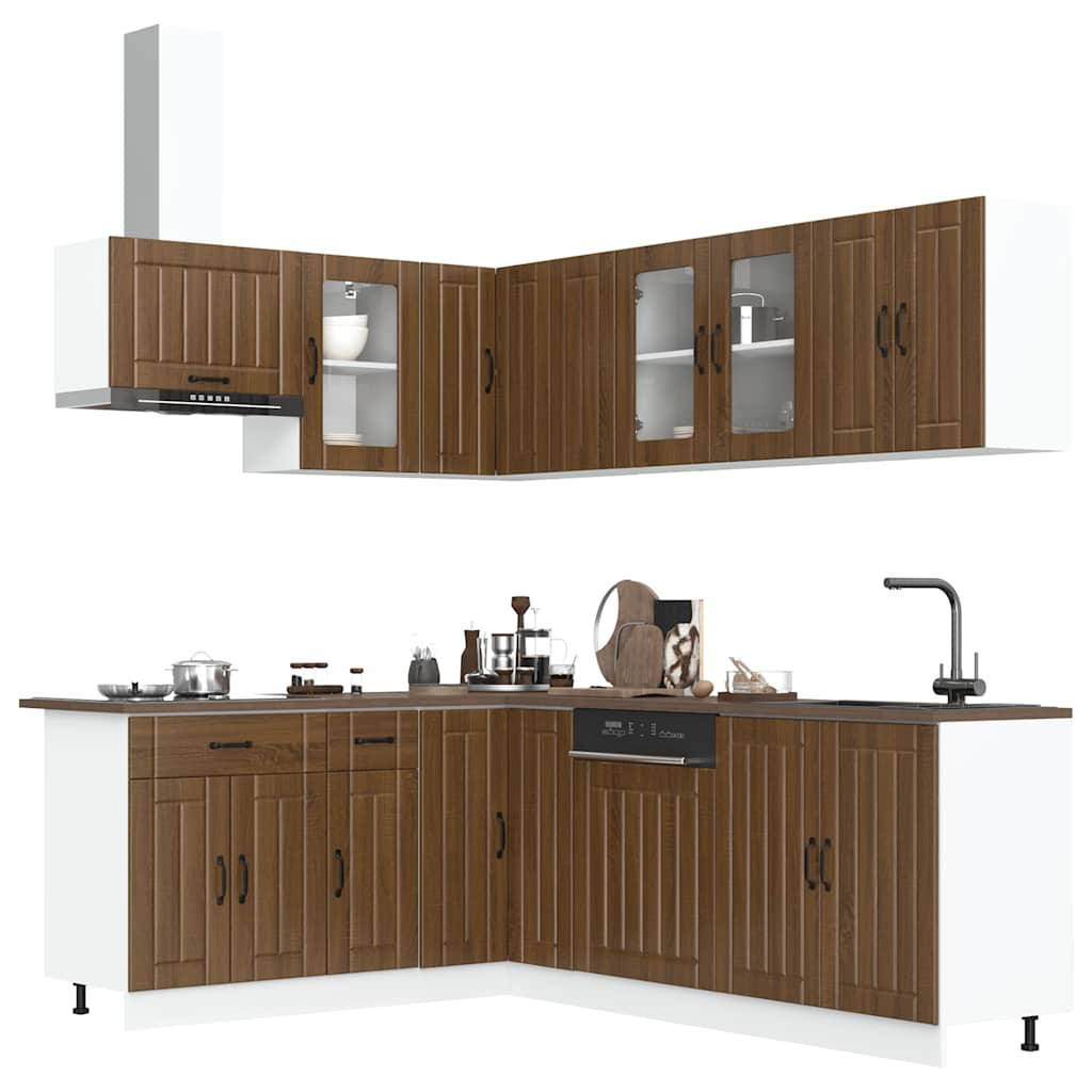 Lucca 11 Piece Kitchen Cabinet Set Engineered Wood