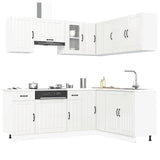 Ensemble d'armoires de cuisine 11 pcs Kalmar bois d'ingénierie