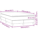 Sommier à lattes de lit avec matelas rose 120x210 cm velours