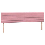 Sommier à lattes de lit avec matelas rose 200x220 cm velours