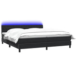 Slatted bed base with black mattress 200x220 cm velvet