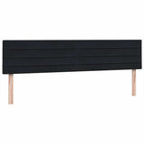 Slatted bed base with black mattress 200x210 cm Velvet