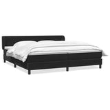 Slatted bed base with black mattress 200x220 cm velvet