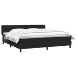 Slatted bed base with black mattress 200x220 cm velvet