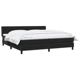 Slatted bed base with black mattress 200x220 cm velvet