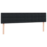 Slatted bed base with black mattress 200x210 cm Velvet